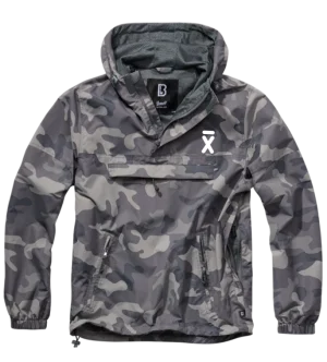 Adult Riding Jacket Grey Camo